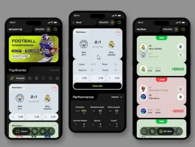 I will develop sport betting app, crypto bet app, live bet web, golf bet web, cricket