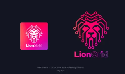 I will design modern minimalist 3d logo for your company business