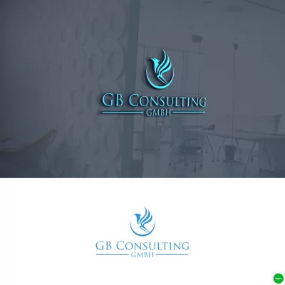 I will make modern marketing finance consulting logo design