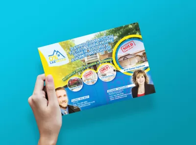 I will design an awesome eddm postcard for you