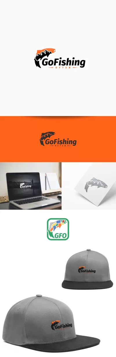 I will do eye catchy fishing logo design with free source files