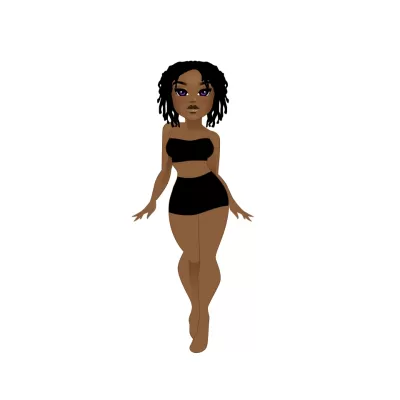 I will make an unique feminine beauty cartoon logo design