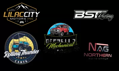 I will design new car racing and automotive logo