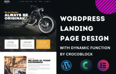 I will redesign copy clone responsive wordpress website template using elementor pro