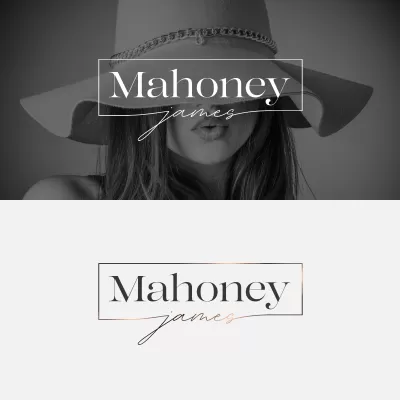 I will create modern feminine logo design