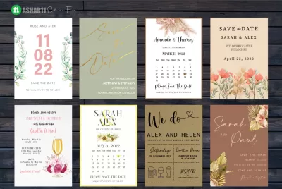 I will do custom wedding invitation, baby shower invitation or birthday invitation