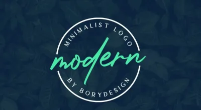 I will do minimalist logo design to elevate your brand identity