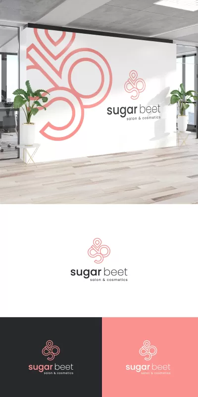 I will design cosmetic beauty,hair,nails salon spa and fashion logo