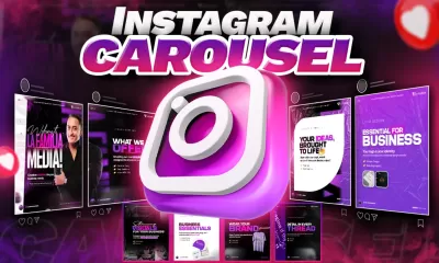 I will design an attractive, creative carousel post for your instagram