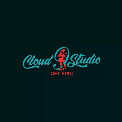 I will design a modern dance studio logo