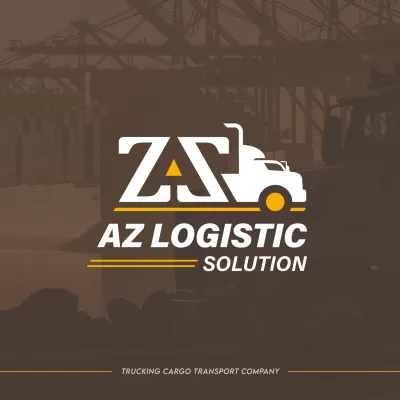 I will do professional transport logistics and trucking logo