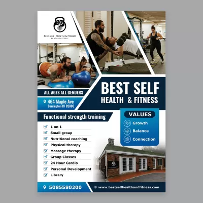 I will create fiyer,brochure,and graphic 