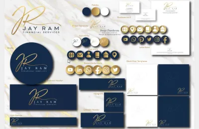 I will design a brand style guide and logo