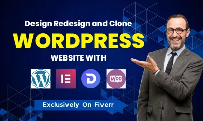 I will create a wordpress blog website or business website, author or blogger website