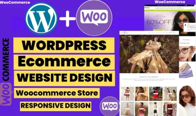 I will design wordpress woocommerce store and customize woodmart or oceanwp theme