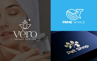 I will create custom 3d professional modern minimalist business logo design