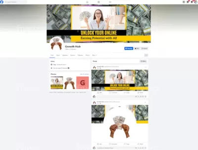 I will create social media accounts for your business