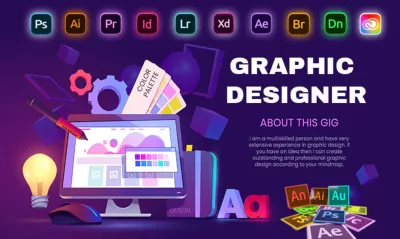 I will create graphic design of any kind you need