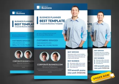 I will create business flyer design in 8 hours