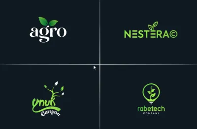 I will do organic natural landscape eco lawn care logo