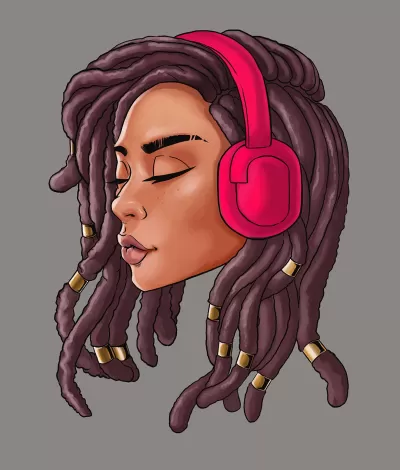 I will draw cute cartoon portrait from photo for 5 $ 
