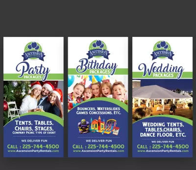 I will make wedding and birthday party event invitation