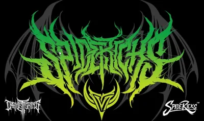 I will create dark lettering for death metal band or gothic tattoo