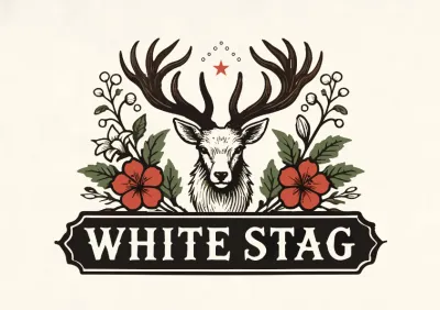 I will design custom hand drawn logo in vintage style illustration