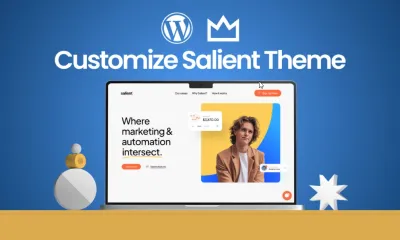 I will build modern wordpress website using salient theme