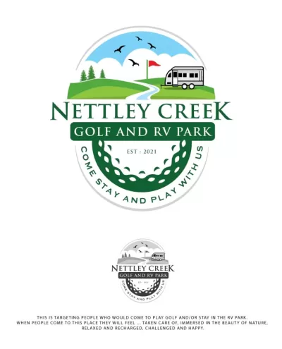 I will do masterful golf logo design for clubs, tournaments, products logo 