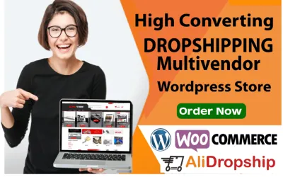I will design woocommerce online store and customize ocean wp, woodmart, martfury theme