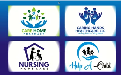 I will home care healthcare medical nursing clinic hospital dental home care logo