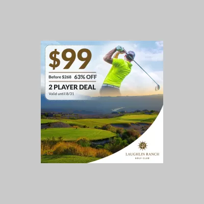 I will design sports clever golf logo with unlimited revisions
