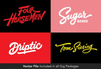 I will do business custom illustration vintage hand drawn logo