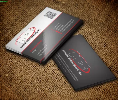 I will make luxury visiting card business card and thank you card