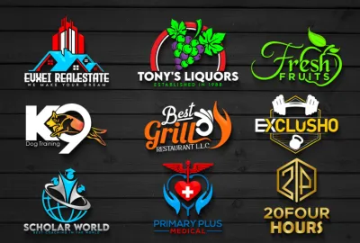 I will do modern professional 3d business logo design