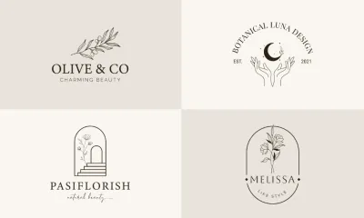 I will create a stunning hand drawn logo with vintage illustration