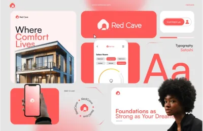 I will design a brand style guide and logo