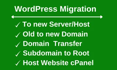 I will transfer or move your any website to new host or domain