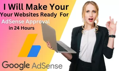 I will ready your website for adsense approval, PSD File