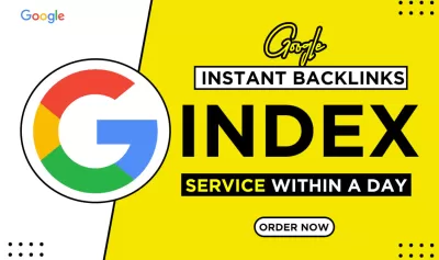 I will index your all backlinks on google in a day
