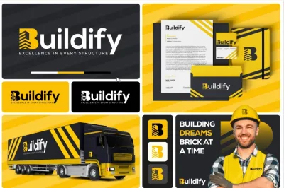 I will design business logo and complete branding identity