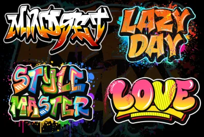 I will design awesome graffiti text, tags, t shirts, and logo