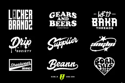 I will design luxury fashion clothing logo for you