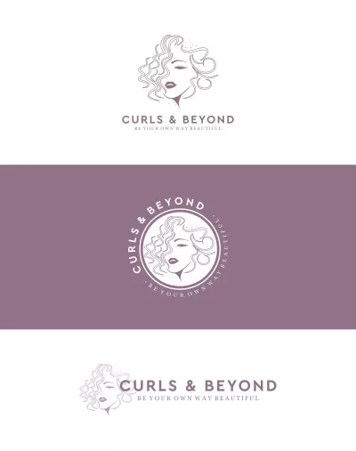 I will make modern minimalist feminine logo design
