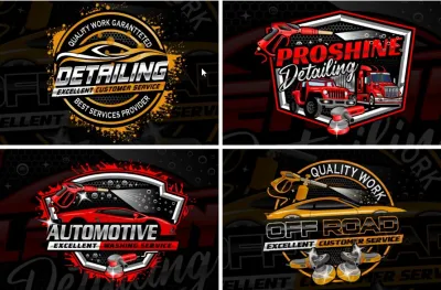 I will design car racing and automotive logo