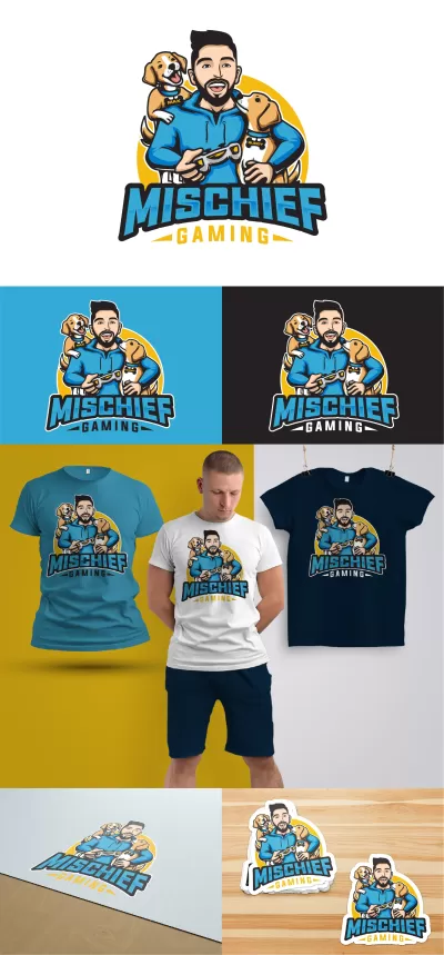 I will design twitch overlay and logo for your stream