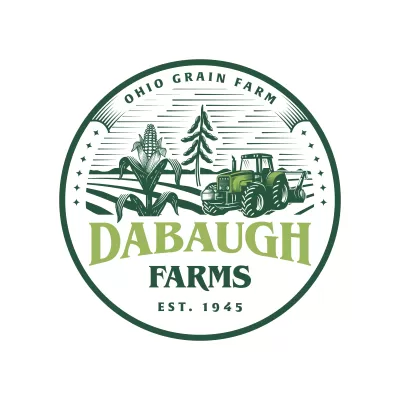 I will make organic natural agriculture landscape farming logo design