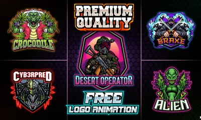 I will design gaming mascot logo for twitch, youtube, esport, sport