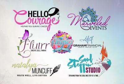 I will create a signature logo design that is handwritten or tex